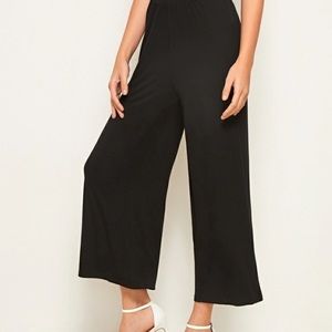 black loose pants